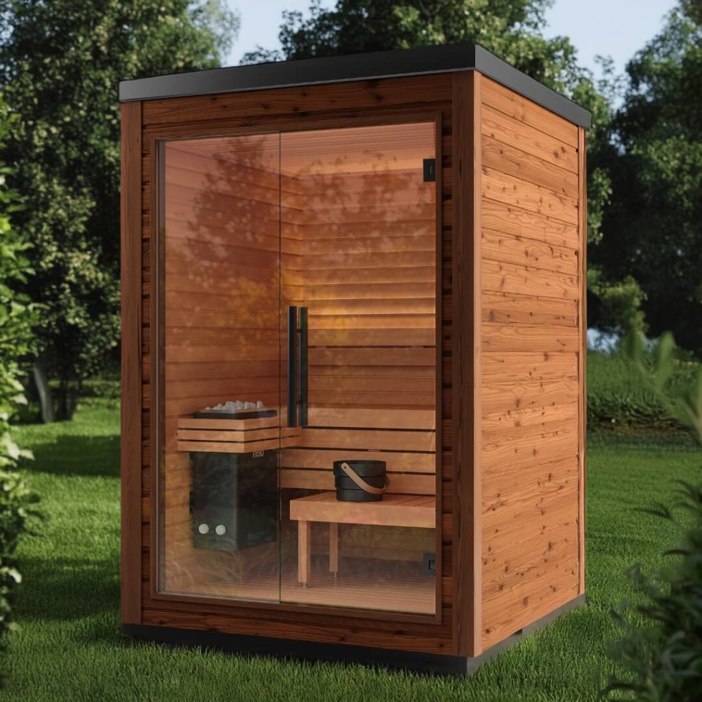 outdoor sauna